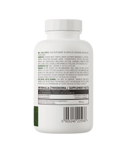 OstroVit Milk Thistle 700 mg 90 капсул, мелені насіння розторопші