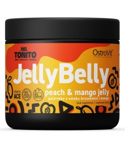 OstroVit Jelly Belly 350 грам, желе без цукру з вітамінами A, C, E