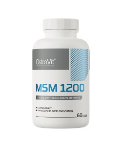 OstroVit MSM 1200 60 капсул, мсм, метилсульфонілметан