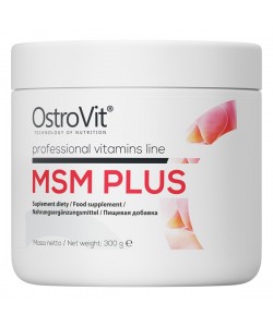 OstroVit MSM Plus 300 грамм, метилсульфонилметан 