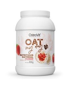 OstroVit OATlicious 800 грамм, питательная каша с клубникой