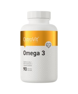 OstroVit Omega 3 90 капсул (омега 3, риб'ячий жир)