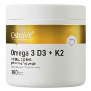 OstroVit Omega 3 D3 + K2 180 caps
