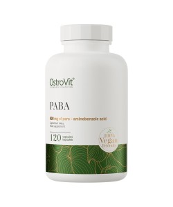 OstroVit PABA Vege 120 капсул, параамінобензойна кислота