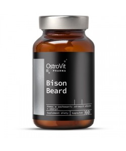 OstroVit Pharma Bison Beard 60 капсул, комплекс спеціально підібраних інгредієнтів, включаючи вітаміни, мінерали та рослинні екстракти