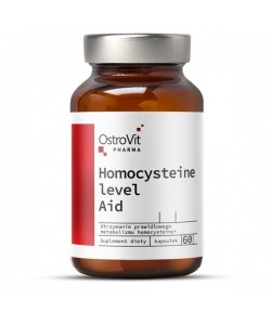 OstroVit Pharma Homocysteine Level Aid 60 капсул, бетаїн гідрохлорид з вітамінами групи В