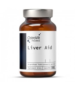 OstroVit Pharma Liver Aid 90 капсул, комплекс трав и биологических ингредиентов