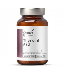 OstroVit Pharma Thyroid Aid 90 капсул, комплекс активних речовин, що підтримують щитовидну залозу