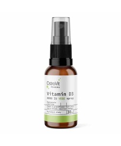 OstroVit Pharma Vitamin D3 4000 IU Vege spray 30 мл, вітаміну D у краплях