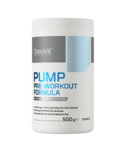 OstroVit PUMP Pre-Workout Formula 500 грам, предтренировочний комплекс