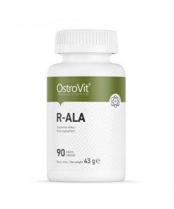 OstroVit R-ALA 90 таблеток, R альфа-ліпоєва кислота, антиоксидант