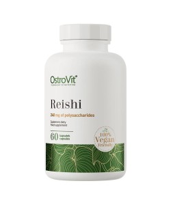 OstroVit Reishi Vege 60 капсул, екстракт грибів рейші