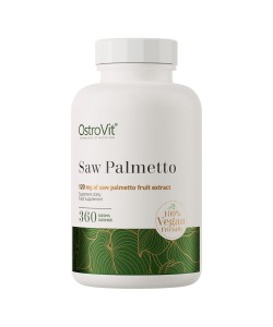 OstroVit Saw Palmetto Vege 360 таблеток, пальметто, бустер тестостерону