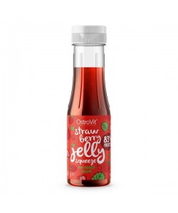 OstroVit Strawberry Jelly Squeeze 350 грам, желе без цукру