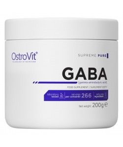 OstroVit GABA 200 грамм, гамма-аминомасляная кислота