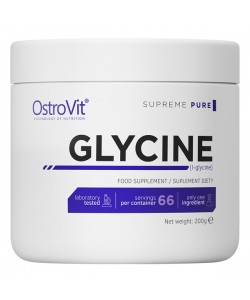 OstroVit Glycine 200 грамм, глицин в порошке