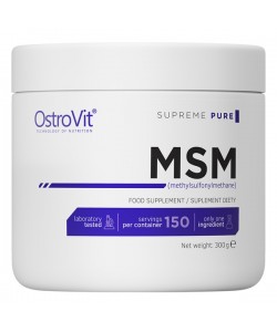 OstroVit MSM 300 грамм, мсм, метилсульфонилметан