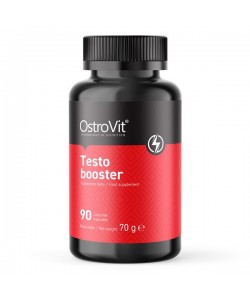 OstroVit Testo Booster 90 капсул, композиция из натуральных растительных экстрактов и минералов