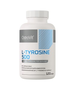 OstroVit L-Tyrosine 500 mg 120 капсул, амінокислота l-тирозин