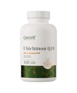 OstroVit Ubichinon Q10 Vege 100 mg 100 капсул, коензим Q10