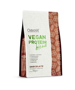 OstroVit Vegan Protein Blend 700 грам, суміш рослинних білків