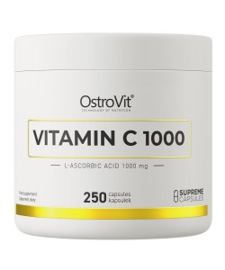 OstroVit Vitamin C 1000 mg 250 капсул, вітамін С