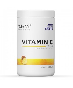 OstroVit Vitamin C  Lemon 1000 грамм, витамин С в форме порошка со вкусом лимона