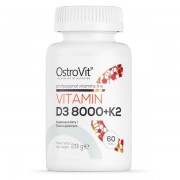 OstroVit Vitamin D3 8000 + K2 60 tabs