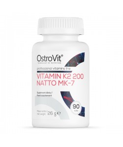 OstroVit Vitamin K2 200 Natto MK-7 90 таблеток, вітамін K2