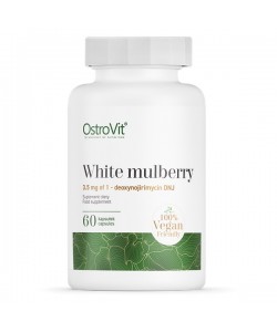 OstroVit White Mulberry VEGE 60 капсул, екстракт листя білої шовковиці