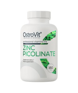 OstroVit Zinc Picolinate 150 таблеток, цинк пиколинат