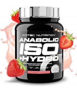 Scitec Nutrition Anabolic Iso+Hydro 920 грам, сироватковий ізолят та гідролізат з креатином, HMB, макою та амінокислотами