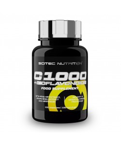  Scitec Nutrition C1000 + Bioflavonoids 100 капсул, вітамін С + біофлавоноїди