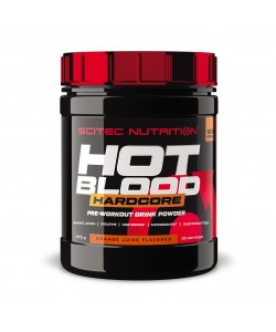 Scitec Nutrition Hot Blood Hardcore 375 грам, напій перед тренуванням без стимуляторів