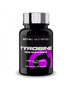 Scitec Nutrition L-Tyrosine 100 капсул, L-тирозин