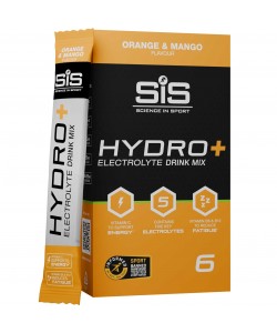 SIS Hydro + Electrolyte Drink Mix 6x4.5 грам, суміш для напоїв з електролітами SIS Hydro + Electrolyte Drink Mix 6x4.5 грам, суміш для напоїв з електролітами