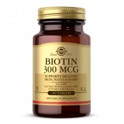 Solgar Biotin 300 mcg 100 tabs