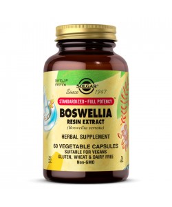 Solgar Boswellia Extract 60 капсул, экстракт босвелии