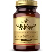 Solgar Chelated Copper 100 tabs