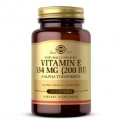 Solgar Vitamin E 134 mg 200 IU D-Alpha-Tocopherol 100 softgels