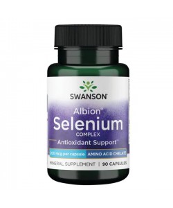 Swanson Albion Selenium Complex 200 mcg 90 капсул, селен