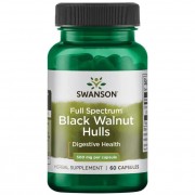 Swanson Full Spectrum Black Walnut Hulls 500 mg 60 caps