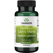 Swanson Lion's Mane 500 mg 60 caps