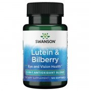 Swanson Lutein & Bilberry 120 softgels