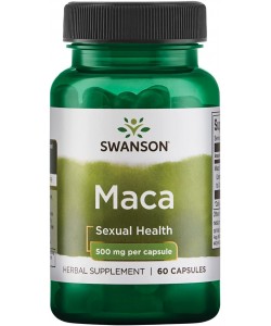 Swanson Maca Extract 500 mg 60 капсул, екстракт корня маки Swanson Maca Extract 500 mg 60 капсул, екстракт корня маки