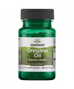 Swanson Oregano Oil 120 капсул, масло орегано