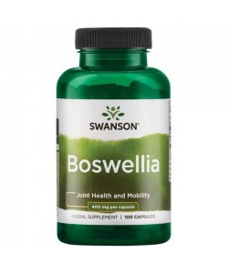 Swanson Boswellia 400 mg 100 капсул, екстракт босвелії