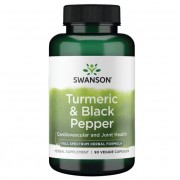 Swanson Turmeric & Black Pepper 90 caps