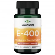 Swanson E-400 180 mg 60 softgels