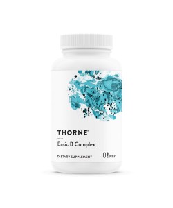 Thorne Basic B Complex 60 капсул, комплекс витаминов группы B